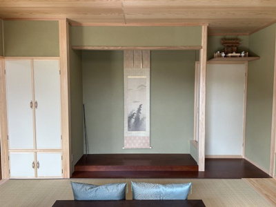 【和室】 | 梶尾町温泉団地内、サウナ付き住宅 | 和の趣のあふれる空間です