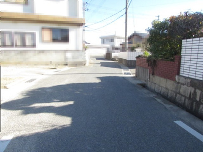 【前面道路含む現地写真】 | 南あわじ市松帆志知川・一戸建 | 令和７年１月撮影