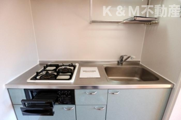 セレニティーホームズCのキッチン|お料理しやすいキッチンです