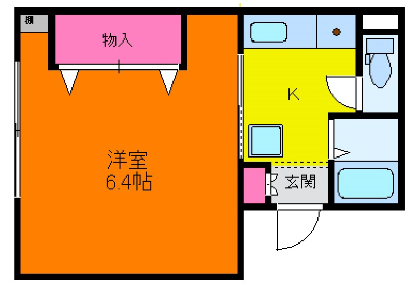 ゆうマンションの間取り