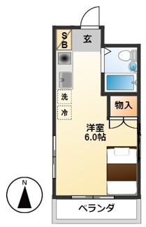 【間取り】 | マンションソーキⅡ