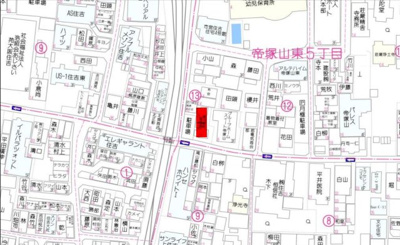 【地図】 | 検査済証取得！最寄り駅3分！