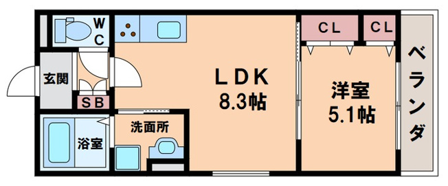 【間取り】 | ラモーナ桃谷