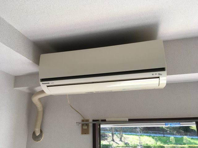 洋室６．６帖にはエアコン付きです♪