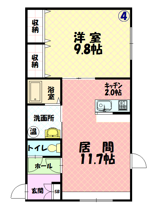 アルグレースときわの間取り