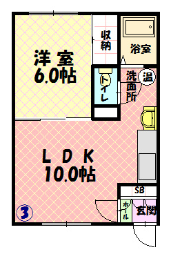 ハイツクォリティの間取り