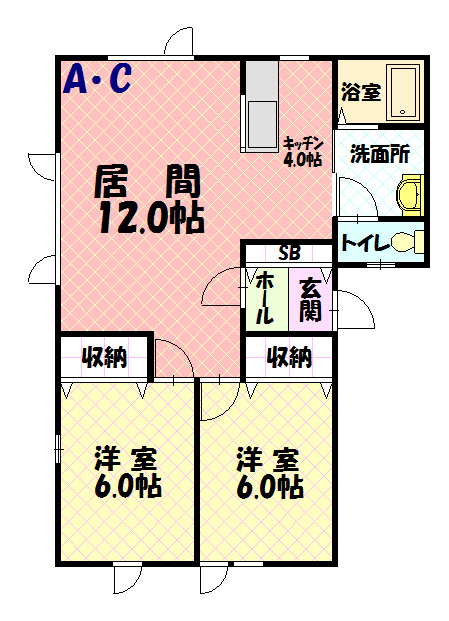 フェリーチェの間取り