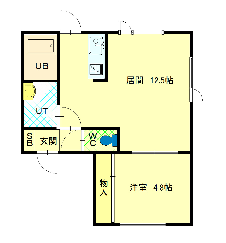 ＭＹ ＨＯＵＳＥの間取り