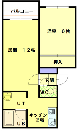 近永ハイツの間取り