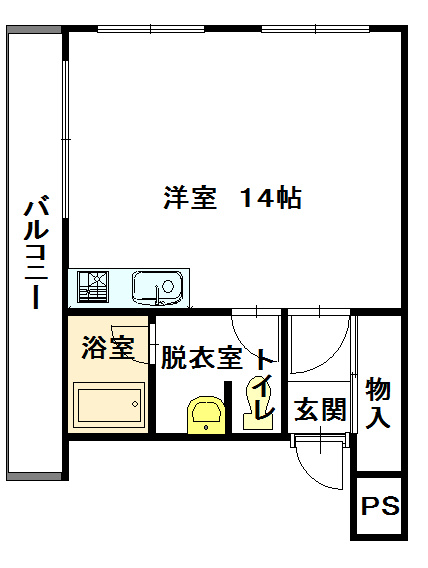 エルダーハウス豊岡の間取り