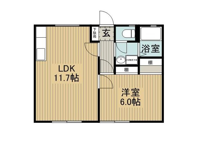 サンシティ神明の間取り