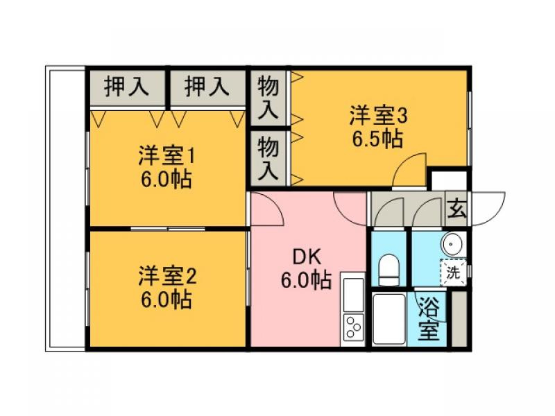 コンシェール砂田の間取り