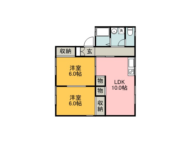 ハイツセジュールの間取り