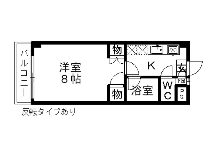 沖田レジデンスの間取り