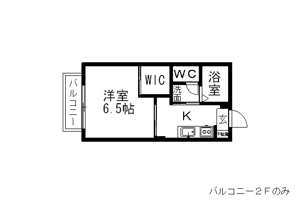 グランシード城南の間取り