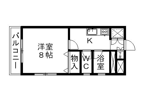 メイトコイケの間取り