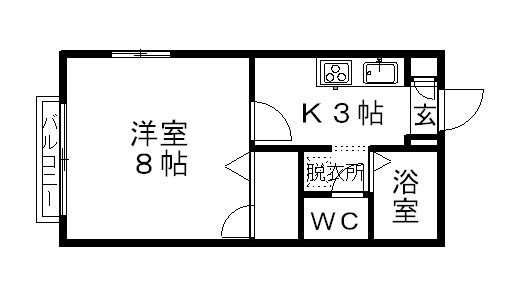 ディアスみやもとの間取り