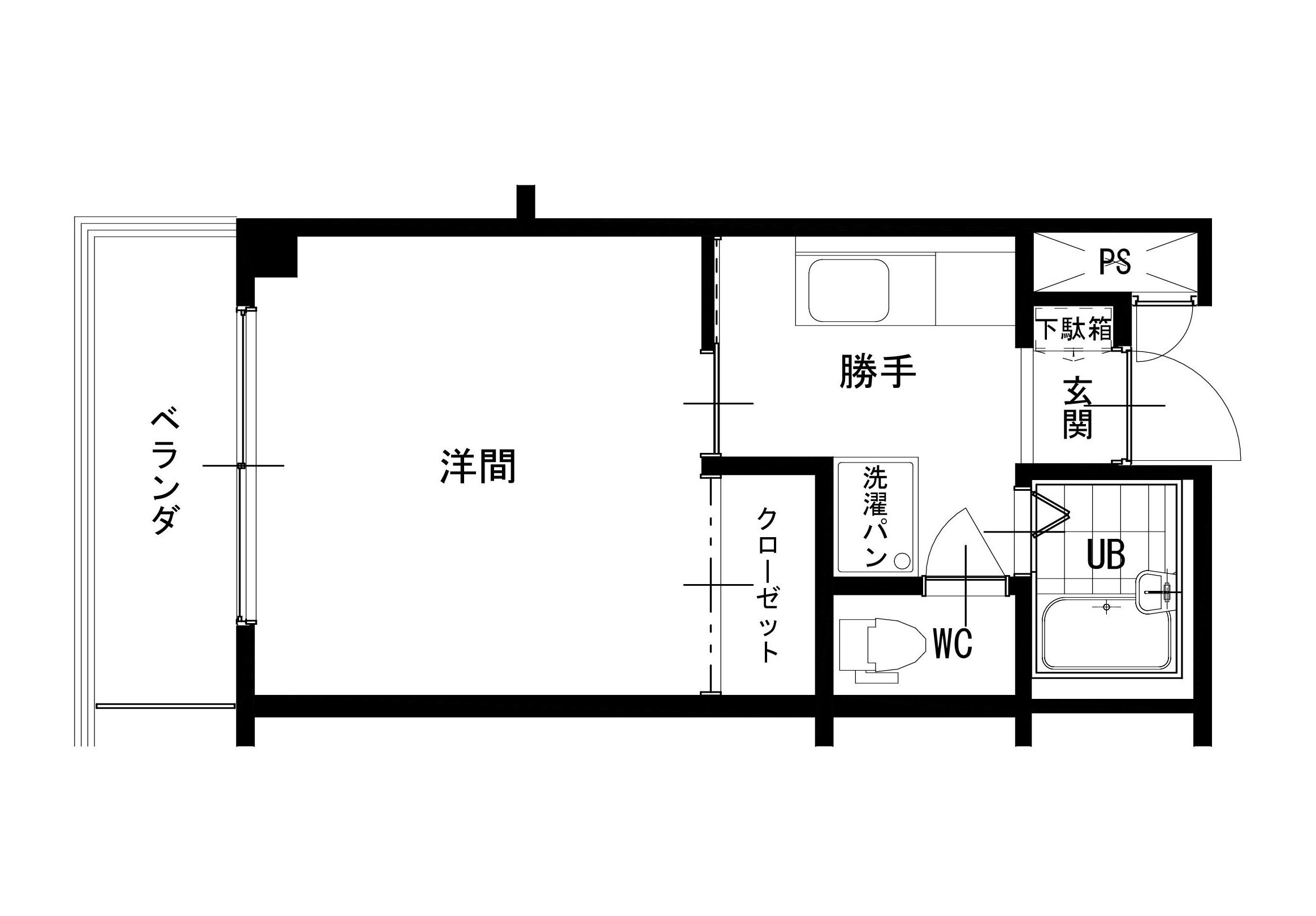コーポウィステリアの間取り