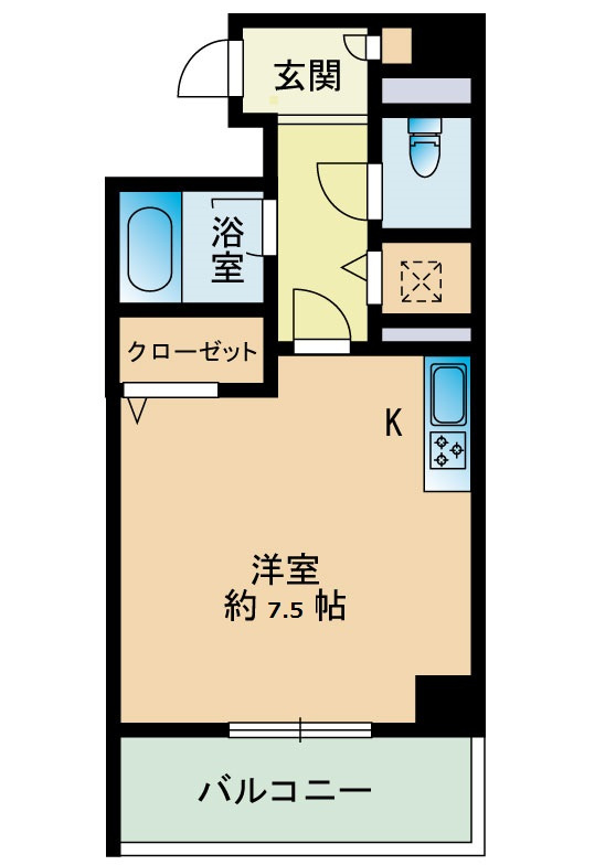 ボンメゾンの間取り