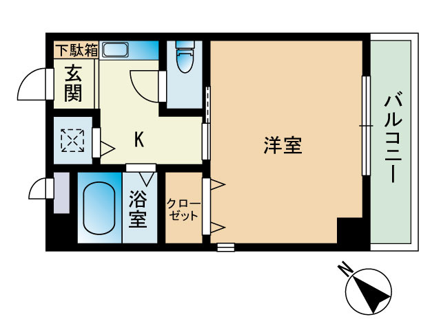 西新IGビレッジの間取り
