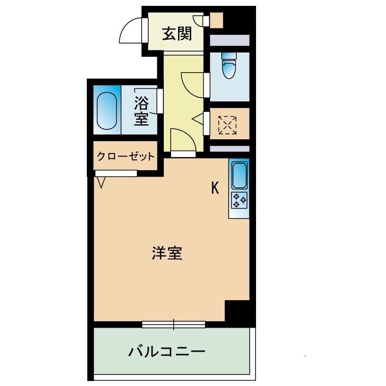 ボンメゾンの間取り