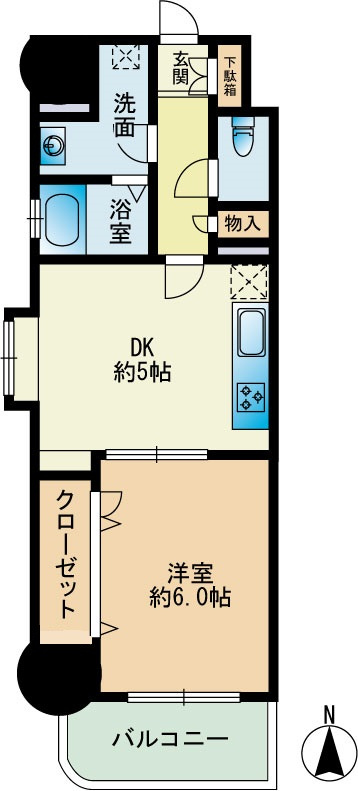 オルニス真愛の間取り