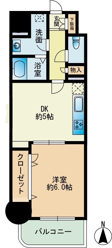 オルニス真愛の間取り