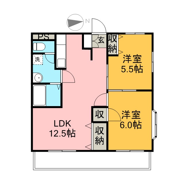 池谷ビルの間取り
