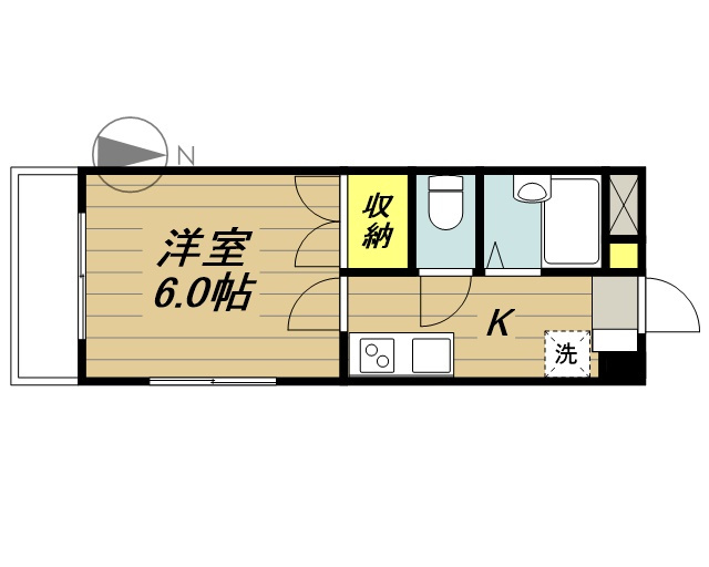 パピヨンの間取り