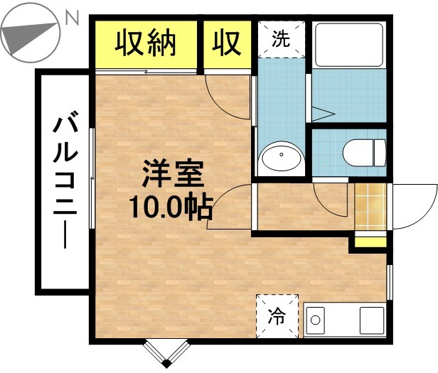 ネトゥール戸田の間取り