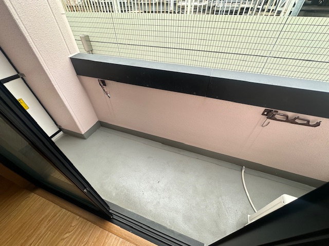 ベルメゾン302のバルコニー