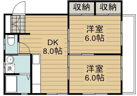 ハイツミネルバの間取り
