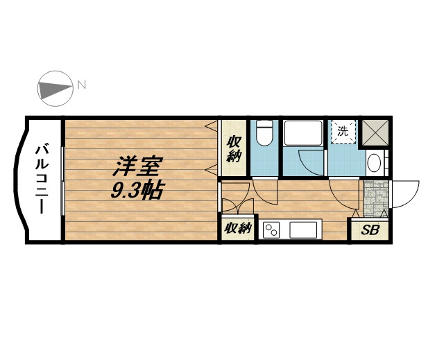 ドゥレジデンスの間取り