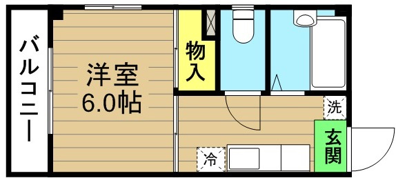 吉本ハイツの間取り