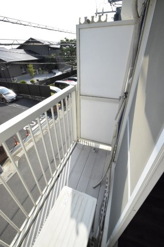フジレジデンスⅡのバルコニー