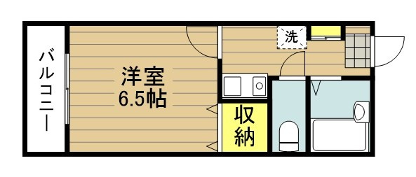 シャトランレーヌⅢの間取り