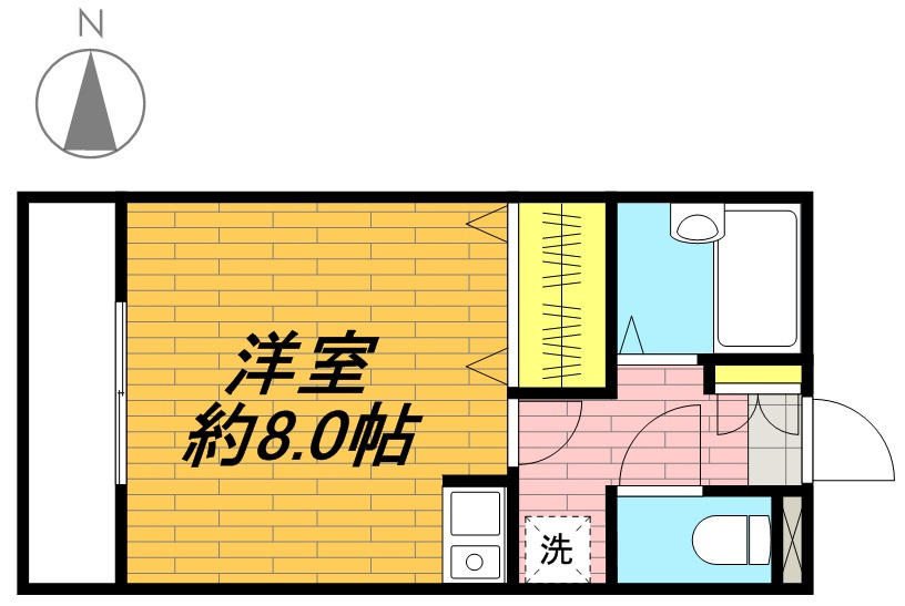 ライフタウンハイツⅡの間取り