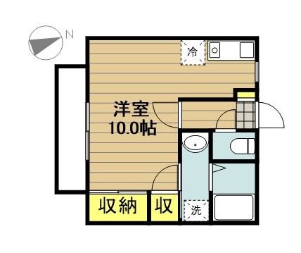 ネトゥール戸田の間取り