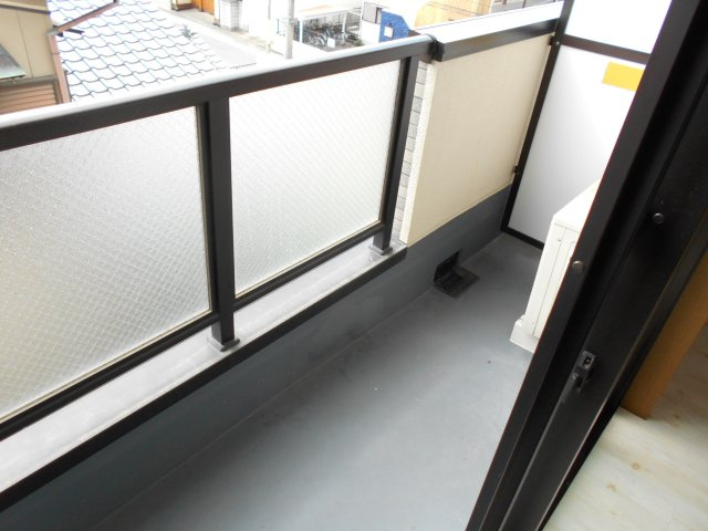 ライフタウンハイツⅡのバルコニー