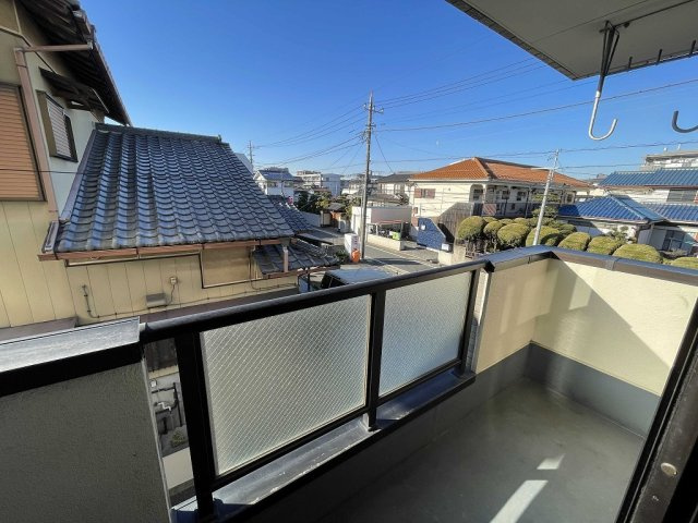 ライフタウンハイツⅡのバルコニー