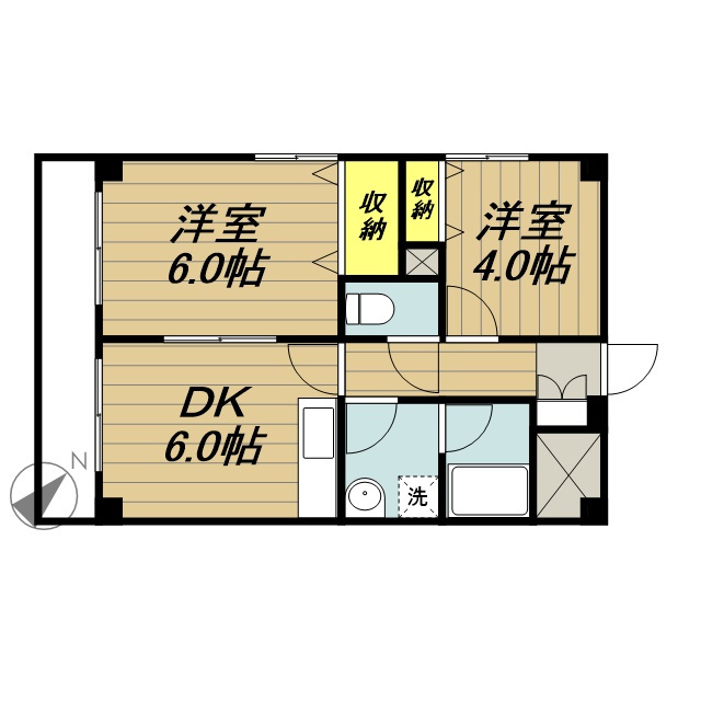 サニースカイの間取り