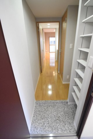 サンソレイユの玄関