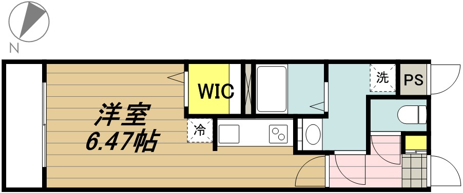 サンソレイユの間取り