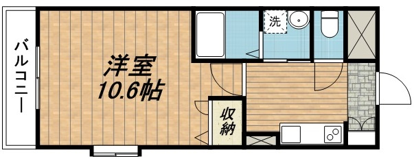 ラテール北戸田の間取り