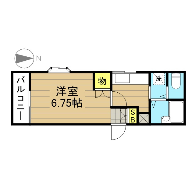 エザンス戸田の間取り