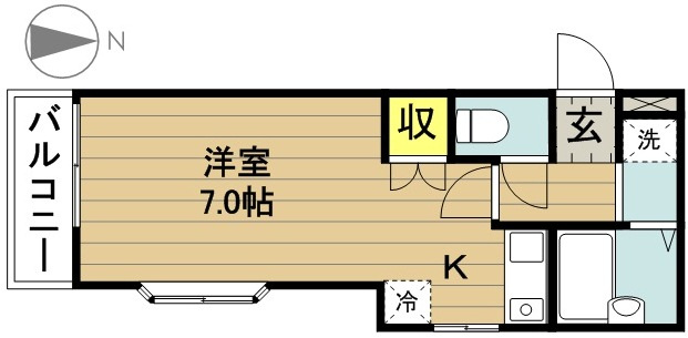 エザンス戸田の間取り
