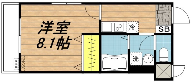 ロワゾ・ブルーの間取り