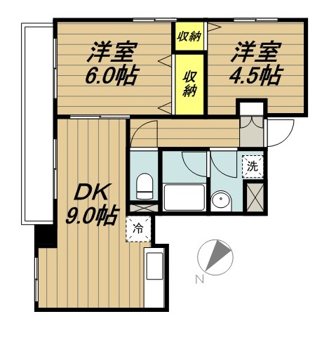 サニースカイの間取り