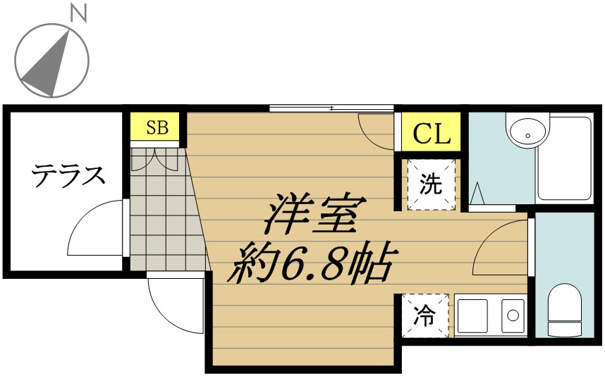 リュウト与野本町の間取り