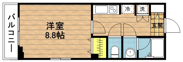 シャンピエールの間取り